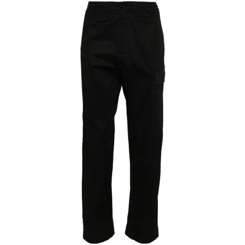 C.p. Company , Black Metropolis Series Utility Pants ,Black male, Sizes: