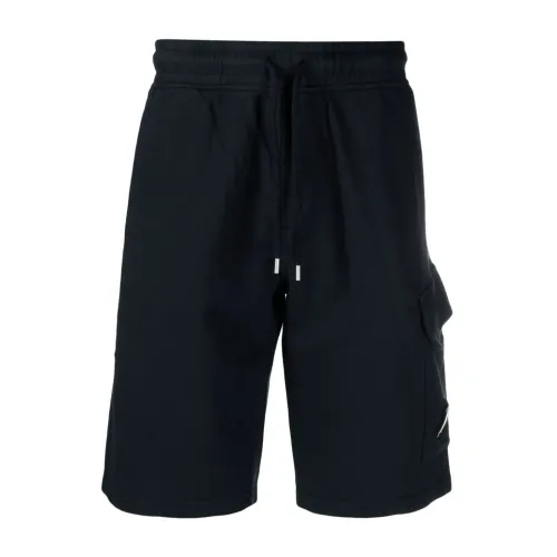 C.p. Company , Blue Casual Shorts with Cargo Pocket ,Blue male, Sizes: