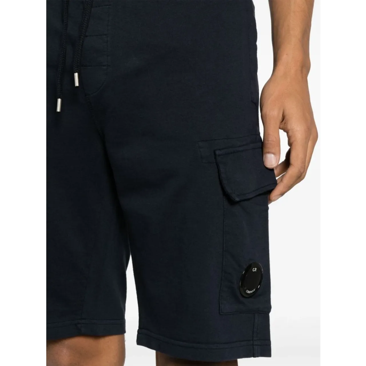 C.p. Company , Blue Casual Shorts with Cargo Pocket ,Blue male, Sizes: