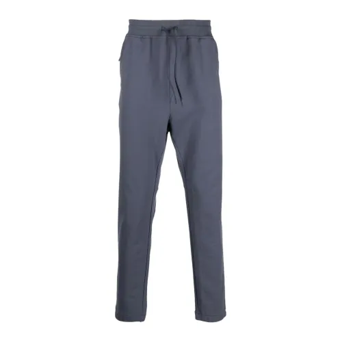 C.p. Company , Blue Elasticized Ankle Trousers ,Blue male, Sizes: