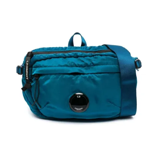 C.p. Company , Blue Lens Detail Shoulder Bag ,Blue male, Sizes: ONE SIZE