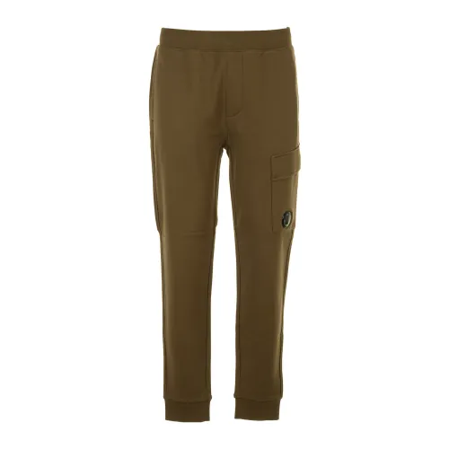 C.p. Company , Cargo Diagonal Trousers ,Brown male, Sizes: