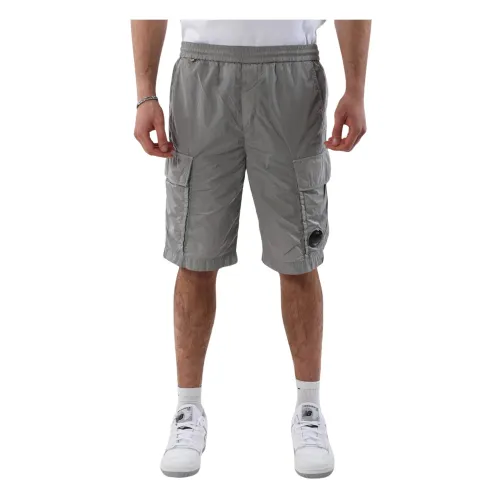 C.p. Company , Casual Shorts ,Gray male, Sizes: