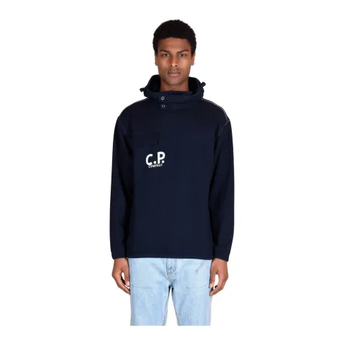 C.p. Company , CO Sweatshirts 100% Cotton ,Blue male, Sizes: