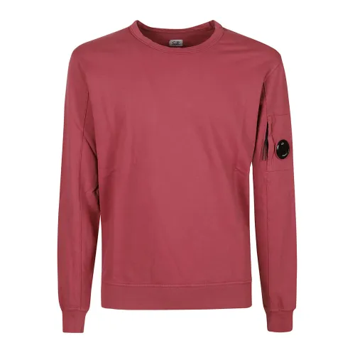 C.p. Company , Cozy Fleece Sweatshirt ,Red male, Sizes: