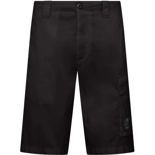 Cp Company Cp 50F C Shorts Sn42 - Black