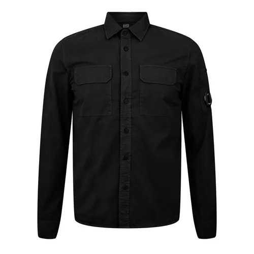 Cp Company Cp Brk Lno Pkt Shirt Sn99 - Black