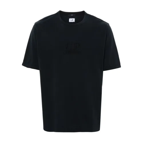 C.p. Company , CP Company T-shirts and Polos Black ,Black male, Sizes: