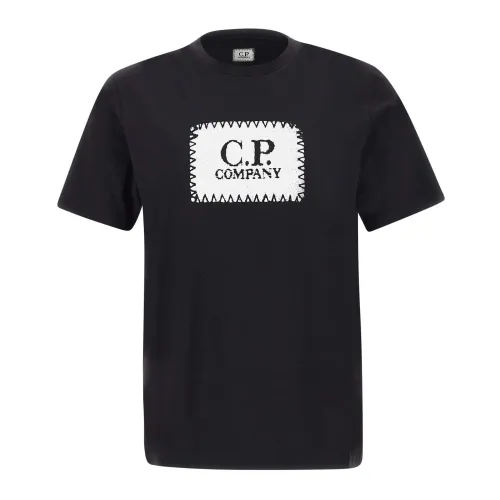 C.p. Company , C.p. Company T-shirts and Polos Black ,Black male, Sizes: