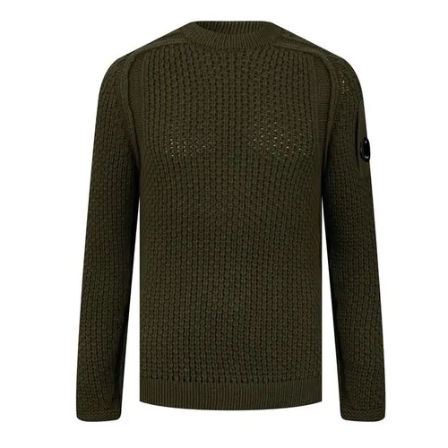 CP COMPANY CP Lambswool Sweater Sn99 - Green