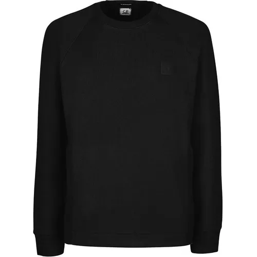 CP Company Diagonal Raised Sweatshirt - Black