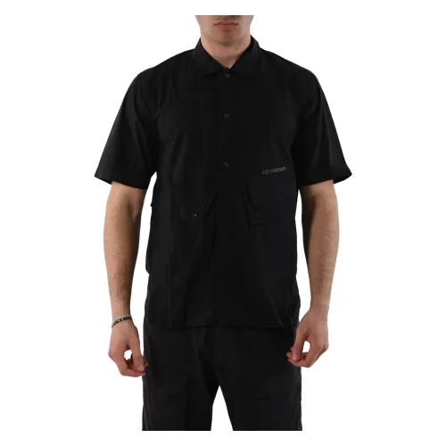 C.p. Company , Formal Shirts ,Black male, Sizes: