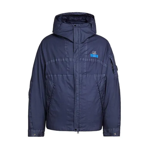 CP COMPANY Gore G-Type Hooded Jacket - Blue