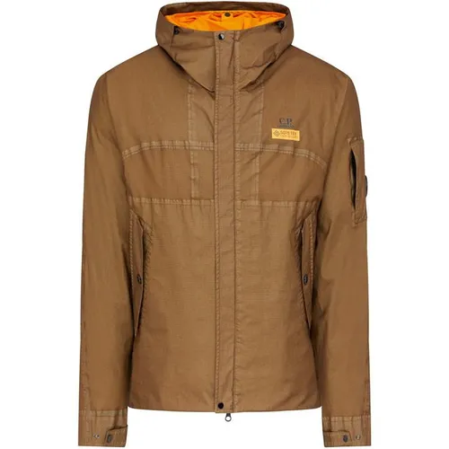 CP COMPANY Gore G-Type Hooded Jacket - Yellow