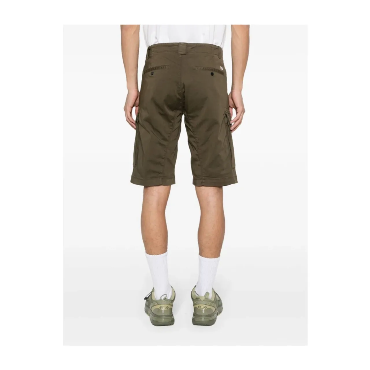 C.p. Company , Green Cargo Bermuda Shorts ,Green male, Sizes: