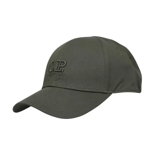 C.p. Company , Green Cotton Cap, Modern Style Upgrade ,Green male, Sizes: ONE