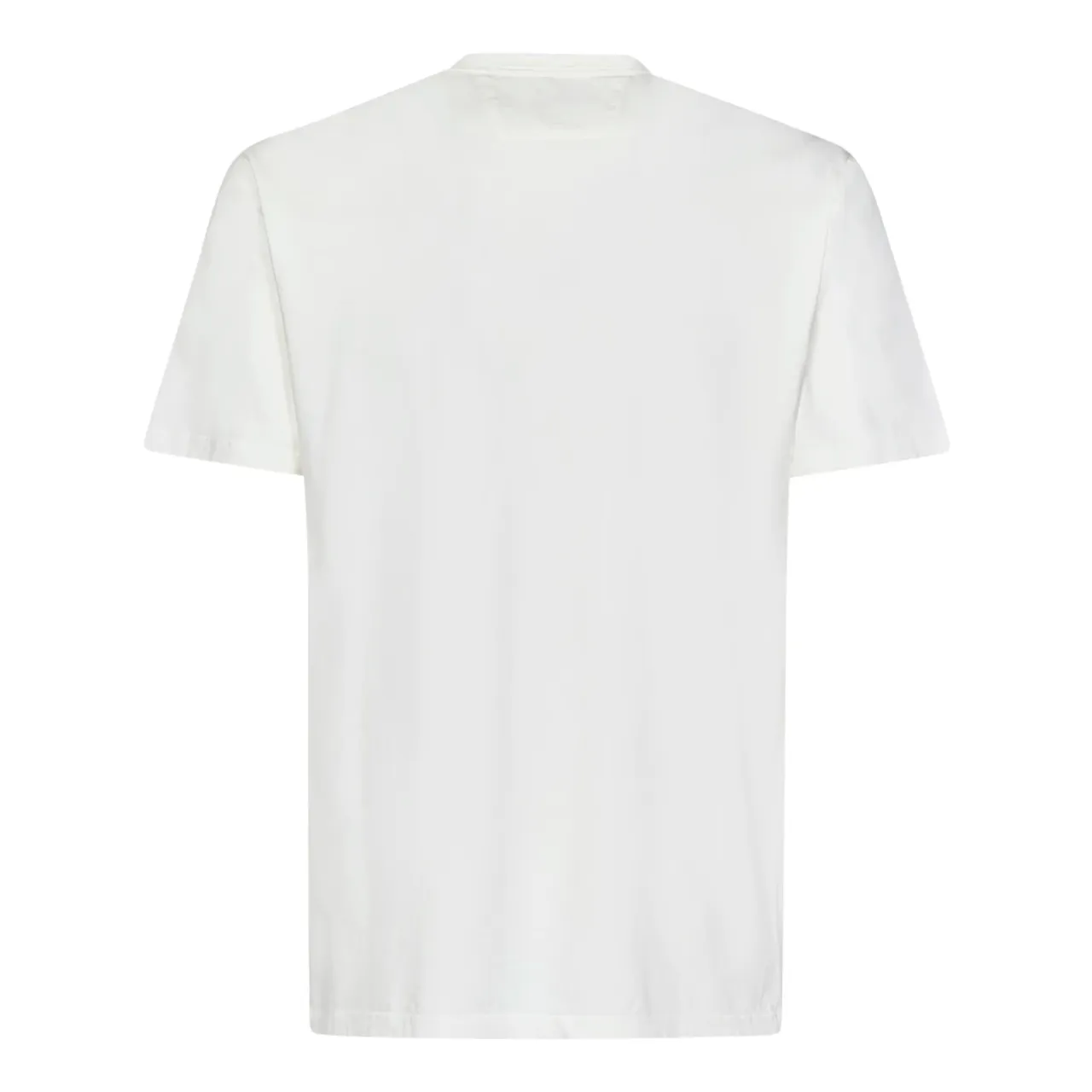 C.p. Company , Mens Clothing T-Shirts Polos White Ss24 ,White male, Sizes: