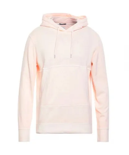 C.P. Company Mens Pink Pullover Hoodie