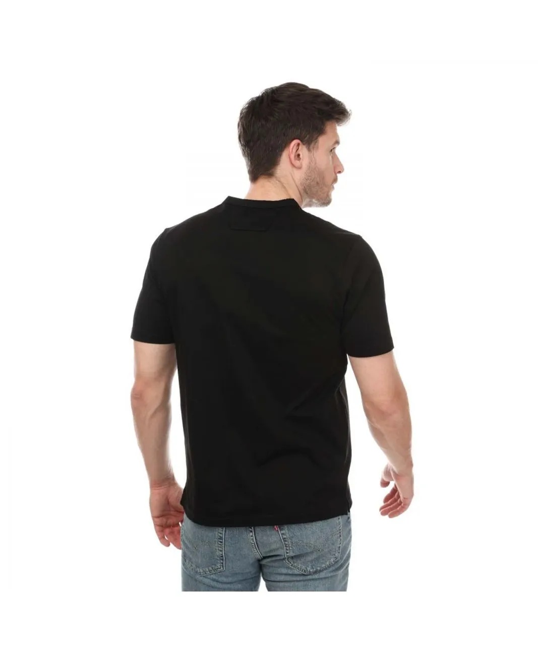 C.P. Company Mens T-Shirt in Black Cotton