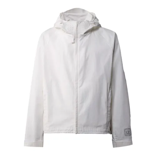 C.p. Company , Metropolis Series Hooded Jacket ,White male, Sizes: