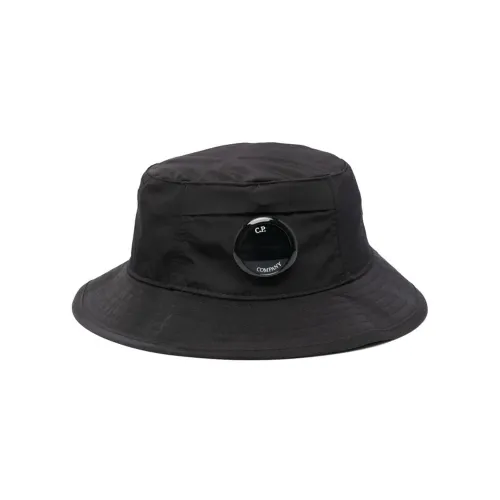 C.p. Company , Nylon Bucket Hat ,Black unisex, Sizes: