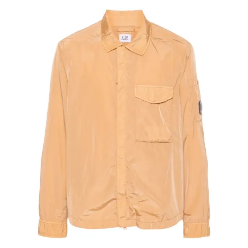 C.p. Company , Orange Casual Shirts ,Orange male, Sizes: