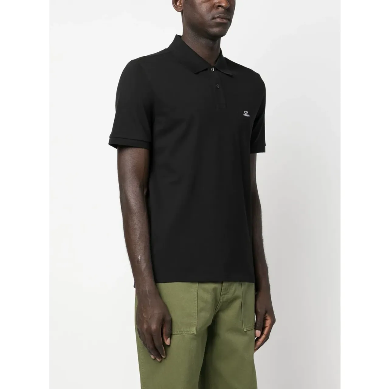 C.p. Company , Polo Shirts ,Black male, Sizes: