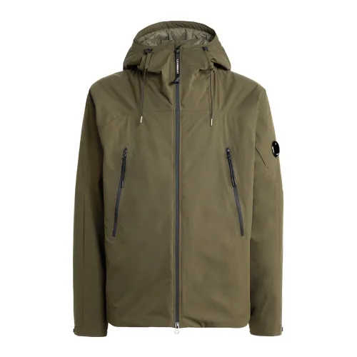 C.p. Company , Pro-Tek Hooded Jacket ,Green male, Sizes: