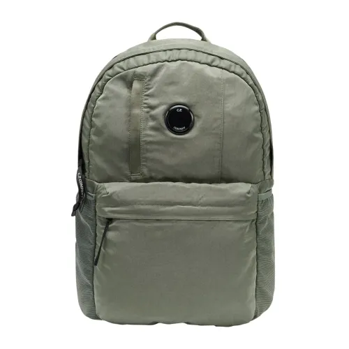 C.p. Company , Satin Finish Unisex Backpack ,Green unisex, Sizes: ONE SIZE