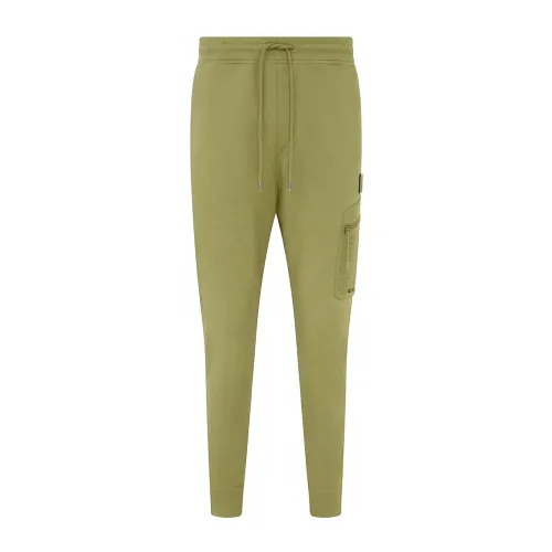C.p. Company , Seneca Cotton Joggers Sweatpants ,Green male, Sizes: