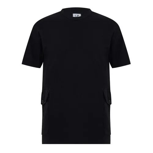 CP Company Side Pocket T Shirt - Black