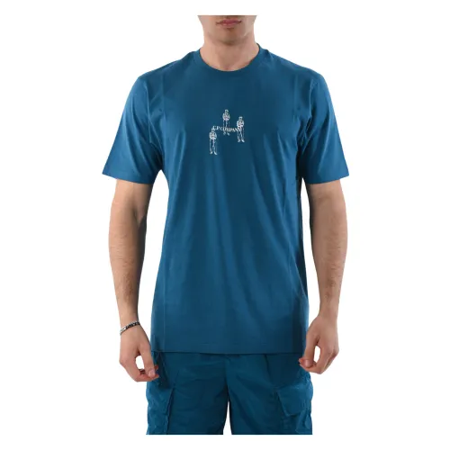 C.p. Company , T-Shirts ,Blue male, Sizes: