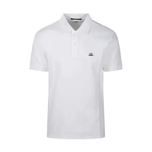 C.p. Company , White Regular Polo Shirt ,White male, Sizes: