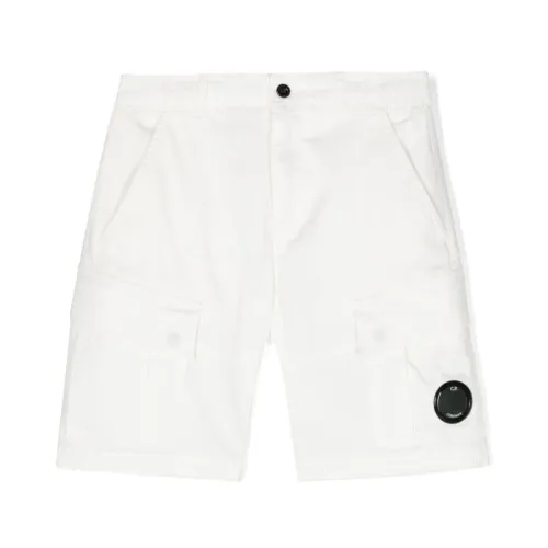 C.p. Company , White Shorts for Men ,White male, Sizes: