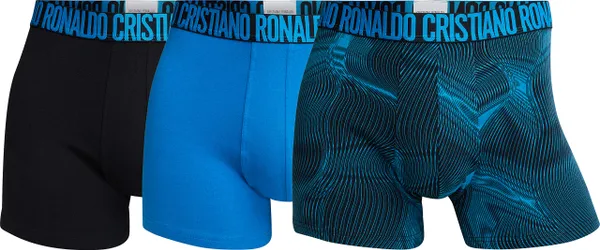 CR7 Cristiano Ronaldo Men's Cr7 3-pack Men's Cotton Trunks