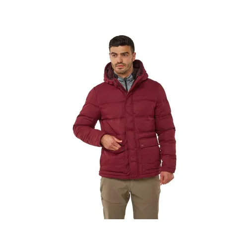 Craghoppers Campellio Insulated Hooded Jacket: Loganberry: S