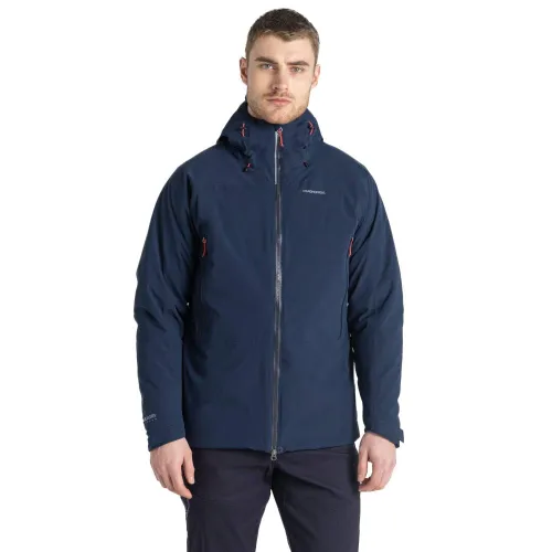 Craghoppers Gryffin Thermic Waterproof Jacket: Blue Navy: L