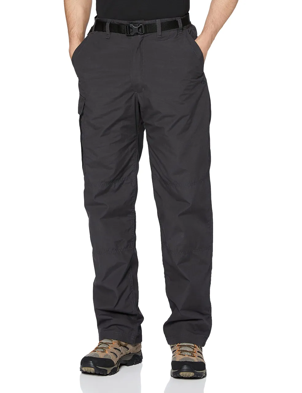Craghoppers Kiwi Mens Winter Lined Trousers Black Pepper 38S