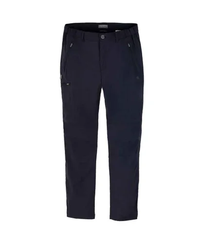 Craghoppers Mens Expert Kiwi Pro Stretch Hiking Trousers (Dark Navy)