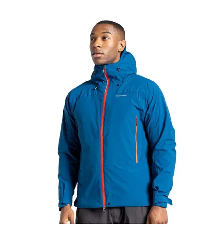 Craghoppers Mens Gryffin Waterproof Breathable Jacket Coat - Blue