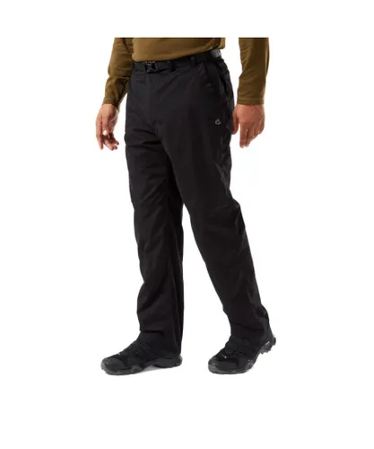 Craghoppers Mens Kiwi Classic Nosi Defence Walking Trousers - Black