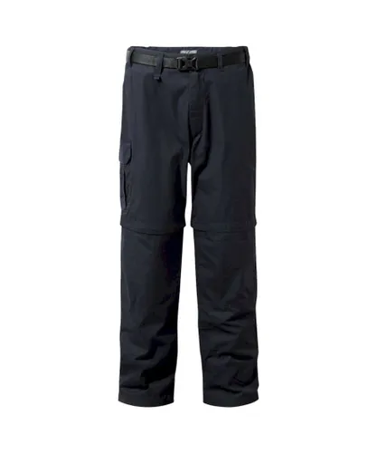 Craghoppers Outdoor Classic Mens Kiwi Convertible Trousers - Navy