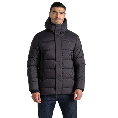 Craghoppers Sutherland Insulated Hooded Jacket: Black: XL