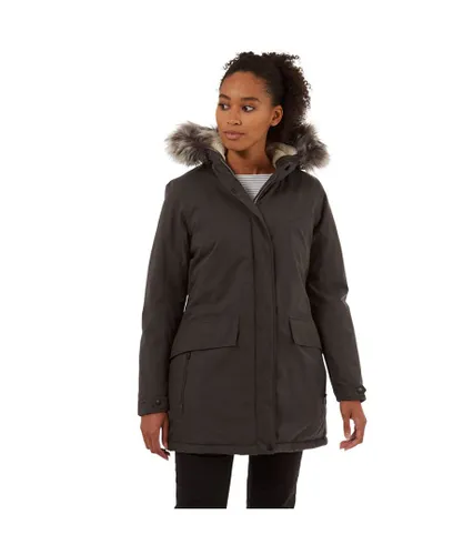 Craghoppers Womens Kirsten Waterproof Insulated Hooded Parka - Grey