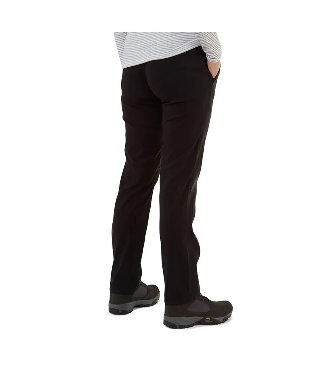 Craghoppers Womens Kiwi Pro Polyamide Walking Trousers - Black