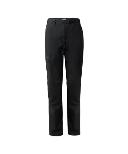 Craghoppers Womens/Ladies Classic Kiwi II Trousers (Black)