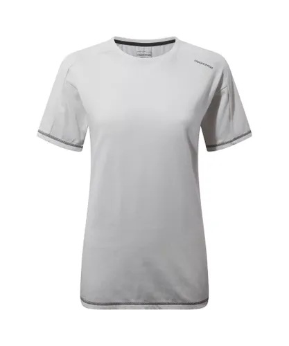 Craghoppers Womens/Ladies Dynamic T-Shirt (Lunar Grey)