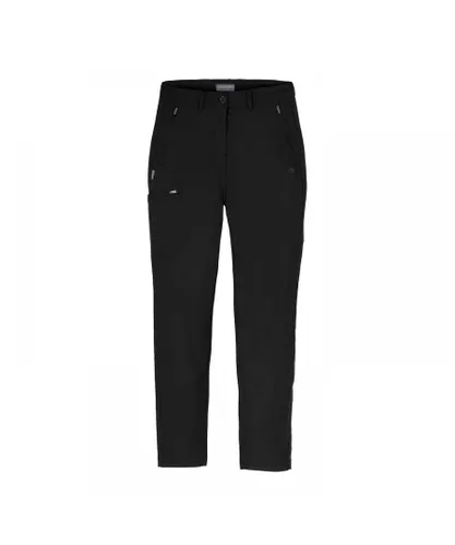 Craghoppers Womens/Ladies Kiwi Pro Stretch Trousers (Black)