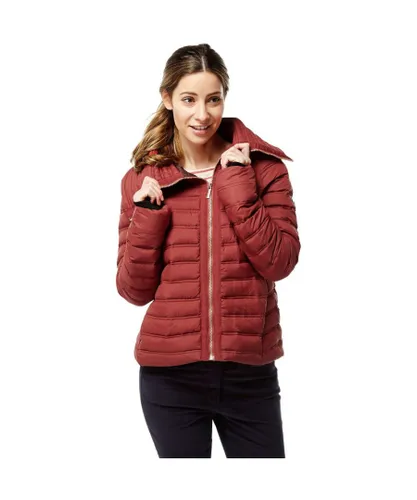 Craghoppers Womens/Ladies Moina ThermoElite Insulated Shell Jacket - Red