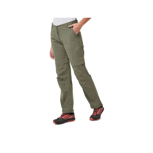 Craghoppers Womens Nosi life Convertable Trousers: Soft Moss: